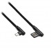 Cabo Gamer Micro USB de Nylon Trançado Warrior 1,2M Preto - Multilaser