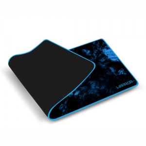 Mouse Pad para Mouse e Teclado Warrior Preto e Azul - Multilaser
